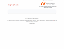 Tablet Screenshot of bdgrocery.com